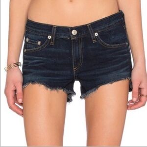 Rag & Bone Cut Off Jean Shorts Catskills Size 27